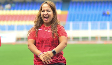 EL GARAA  Hayat Handisport Jeux Francophonie Kinshasa 